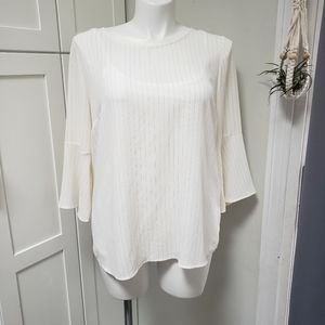 Roz & Ali Pin Strip Blouse